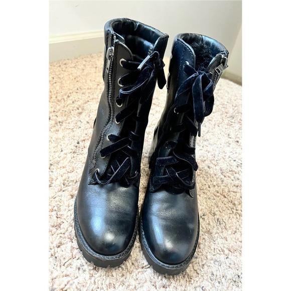 Coach Black Boots Size 7.5 #008 - Picture 5 of 12